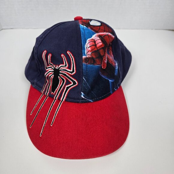 Spiderman Baseball Cap, Kids Size, Adjustable - Picture 1 of 7